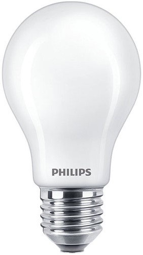 Philips | LED bulb | Peer A60 | E27 | 7W = 60W | 806lm | 3000K | Opaal | 180° | Niet dimbaar