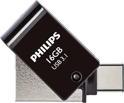 Philips | USB Stick | 16 GB | USB 3.1 | USB -C | 2-in-1 | OTG