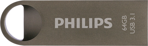 Philips | USB Stick | 64 GB | USB 3.1 | Moon