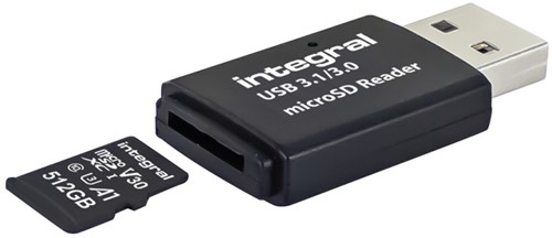 Integral | Kaartlezer | MicroSD | USB 3.1 | Model Mini