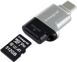 Integral | Kaartlezer | MicroSD | USB-C