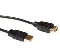 USB 2.0 verlengkabel USB A male - USB A female 0.50m
