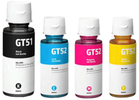 32 XL (GT51) | 31 GT52) | 4 Pack | Huismerk | Inktank voor HP