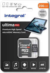 Integral | MicroSDXC | 256 GB | Smartphone