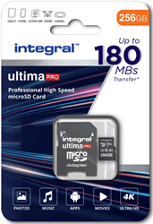 Integral | MicroSDXC | 256 GB | Professional