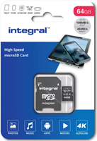 Integral | MicroSDXC | 64 GB  | Smartphone