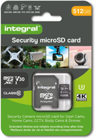 Integral | MicroSDHC | 512 GB | Security