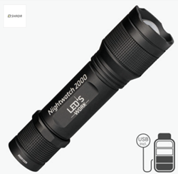 Led's Light  Zaklamp - 2000Lm  IPX6 1x Li-ion Battery 21700 - CREE Zoom