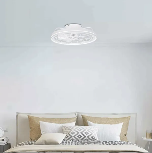 Led | Plafondventilator | LED Verlichting | Incl. Afstandbediening | 2700-6500K | Dimbaar | Ø48cm | Wit-3