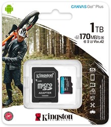 Kingston | MicroSDXC | 1 TB | Canvas Go! Plus | 170R/90W