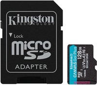 Kingston | MicroSDXC | 128 GB | Canvas Go! Plus | 200R-2