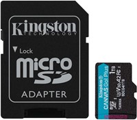 Kingston | MicroSDXC | 1 TB | Canvas Go! Plus | 200R/160W-2