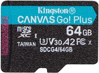 Kingston | MicroSDXC | 64 GB | Canvas Go! Plus | 200R-3