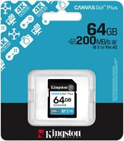 Kingston | SDXC | 64 GB | Canvas Go! Plus | 200R/100W-3