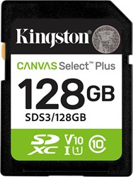 Kingston | SDXC | 128 GB | Canvas Select Plus | 150R