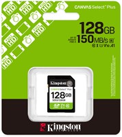 Kingston | SDXC | 128 GB | Canvas Select Plus | 150R-3