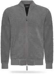 Lecco Fleece Sherpa full zip Charcoal Melange