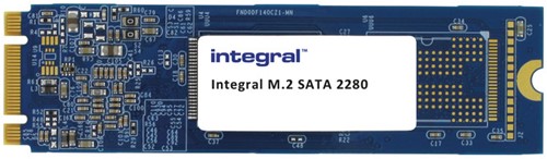 Integral | SSD | Intern | 512 GB | Sata III | M.2 | 22 x 80 mm | Lezen 520 | Schrijven 450 MB/s