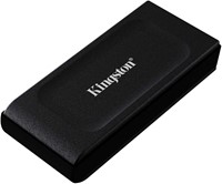 Kingston | SSD | Extern | 2 TB | USB-C | USB-A | XS1000 | Zwart