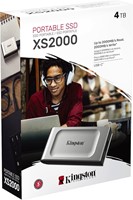 Kingston | SSD | Extern | 4 TB | USB-C | USB-A | XS2000 | Zilver-3