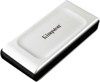 Kingston | SSD | Extern | 1 TB | USB-C | USB-A | XS2000 | Zilver