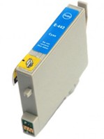 T0442 | 1x Cyaan | Huismerk | Cartridges voor Epson