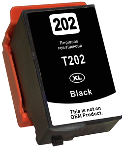 202 XL | 1x Zwart | Huismerk | Cartridges voor Epson