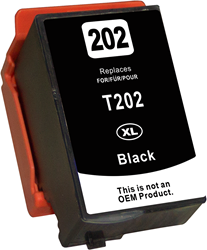 202 XL | 1x Zwart | Huismerk | Cartridges voor Epson