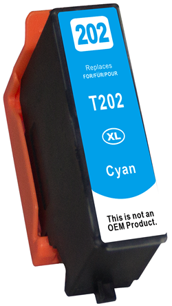 202 XL | 1x Cyaan | Huismerk | Cartridges voor Epson