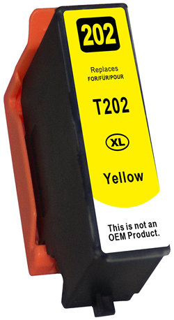 202 XL | 1x Geel | Huismerk | Cartridges voor Epson