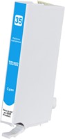 35 XL | 1x Cyaan | Huismerk | Cartridges voor Epson