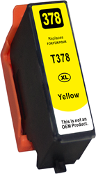 378 XL | 1x Geel | Huismerk | Cartridges voor Epson