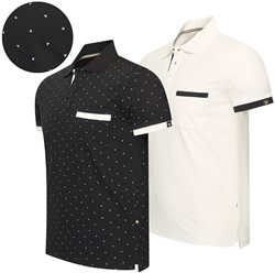 Todi 2-pack polo Black