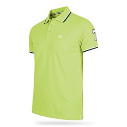 Udine Polo Applique Pique Lime