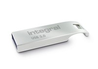 Integral | USB Stick | 16 GB | USB 3.0 | Lezen 70 MB/s | Schrijven 15 MB/s | Arc | Metaal