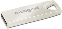 Integral | USB Stick | 64 GB | USB 2.0 | Lezen 12 MB/s | Schrijven 3 MB/s | Arc | Metaal