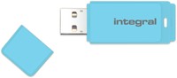 Integral | USB Stick | 16 GB | USB 2.0 | Lezen 12 MB/s | Schrijven 3 MB/s | Licht Blauw