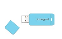 Integral | USB Stick | 32 GB | USB 2.0 | Lezen 12 MB/s | Schrijven 3 MB/s | Licht Blauw