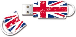 Integral | USB Stick | 32 GB | USB 2.0 | Lezen 12 MB/s | Schrijven 3 MB/s | Expression | Engelse Vlag