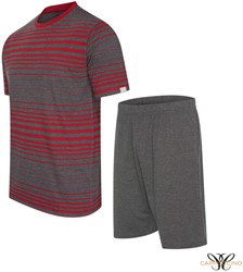 Venezia Pyjama short Red