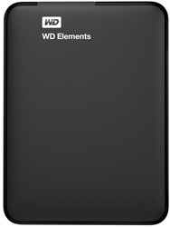 WD | Harddisk | Extern | 4 TB | USB 3.0 | 2.5 inch | Portable | Elements | Zwart